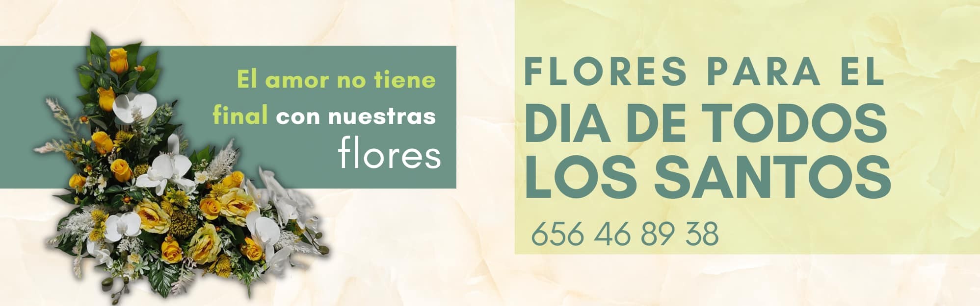 Flores para el día de todos los santos